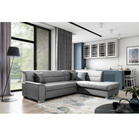 Rohová sedacia súprava BERGEN, Monolit 85, pravá