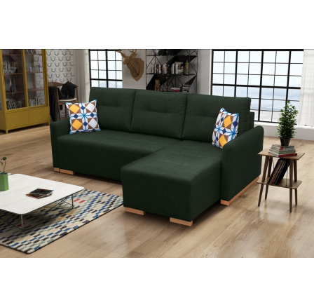 Rohová sedacia súprava Padova P zelená