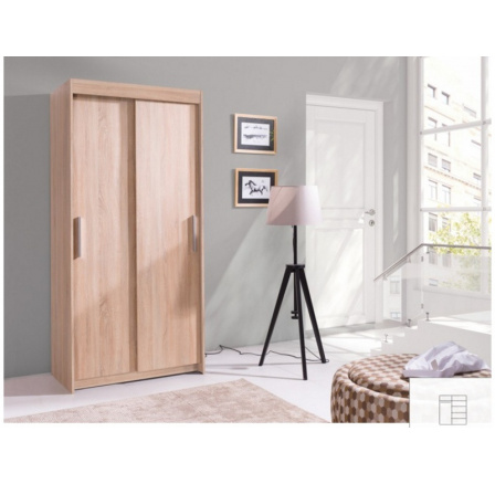 Šatníková skriňa CARO 100 - SO