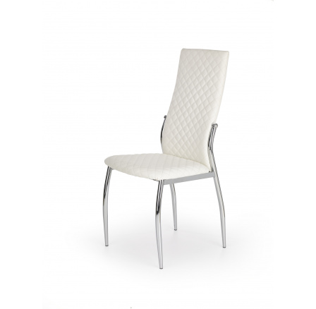 Jedálenská stolička K238, biela