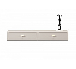 LORINI TOALETKA 100 2SZ - kašmír / zlatý T-bar / závesná
