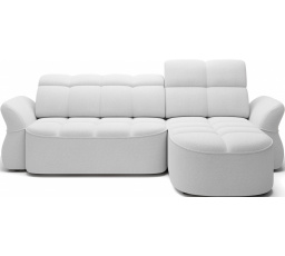 Rohová sedacia súprava s elektrickým rozkladaním BENETH - Pravá, Paolli 01