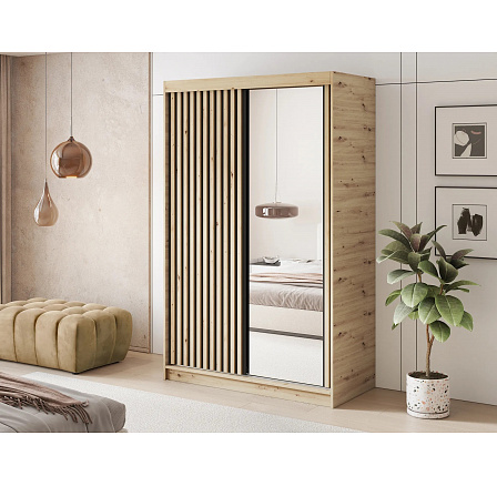 Skriňa Emerio II Dub Artisan 120x204 Skriňa Emerio II Dub Artisan 120x204