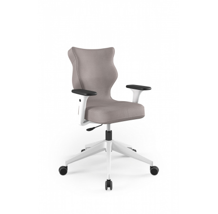 Kancelárske otočné kreslo NERO PLUS , biele Letto 33 veľkosť 6