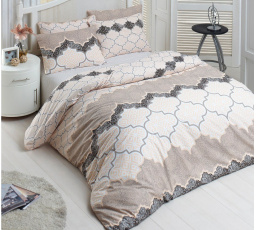 Bavlnená obliečka na vankúš Kandy natur