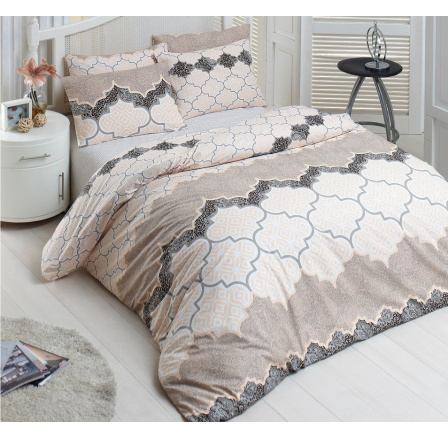 Bavlnená obliečka na vankúš Kandy natur