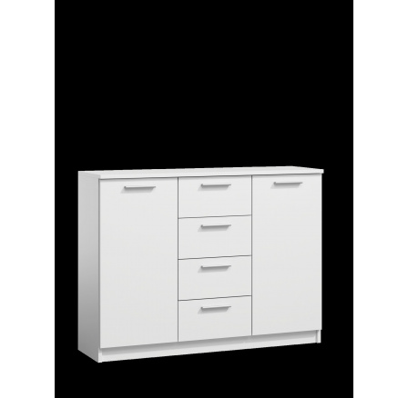 Komoda biela KOM22D4S-FX