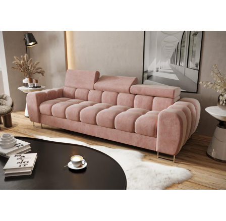 Sofa ASPEN III 265 cm - ružová