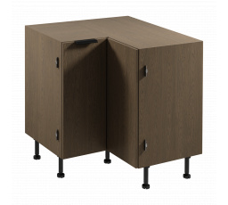 Dolná rohová skrinka SORENTO D90N - Baltic Storm/Baltic Storm