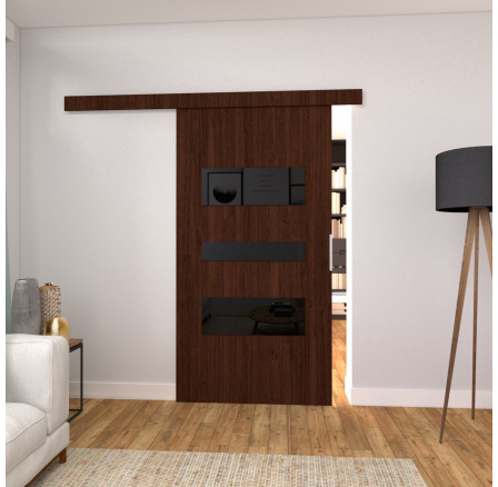 Posuvné dvere STANDART C100, Wenge