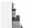 Komoda OFFICE 80400/158, Biela
