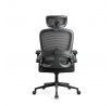 Kancelárska ergonomická herná stolička Light, čierna