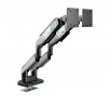 Dvojitý držiak na monitory 49 palcov, šedo-čierny RGB X-Arm Dual