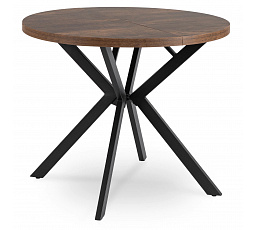 Stôl LUGO Rozkladací 90-190 cm Dub Rustikálny/Čierny