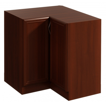 Kuchynská rohová dolná skrinka SYCYLIA D90N, Orech Milano