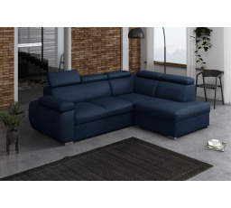 Rohová sedacia súprava Bodie IV pravá modrá