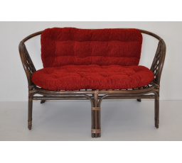 Polster na lavicu Bahama - matylda vínový