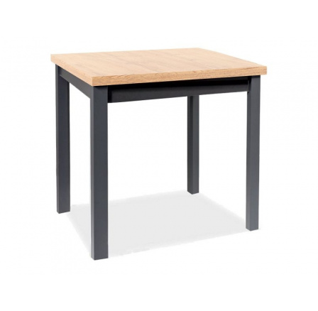 Stôl ADAM DOUBLE ARTISAN / BLACK 90x65