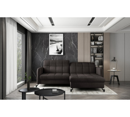 Rohová sedacia súprava LORELLE, Mat Velvet 29 Pravá