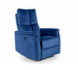 Polohovateľné kreslo NEPTUN M, Modrý Bluvel 86