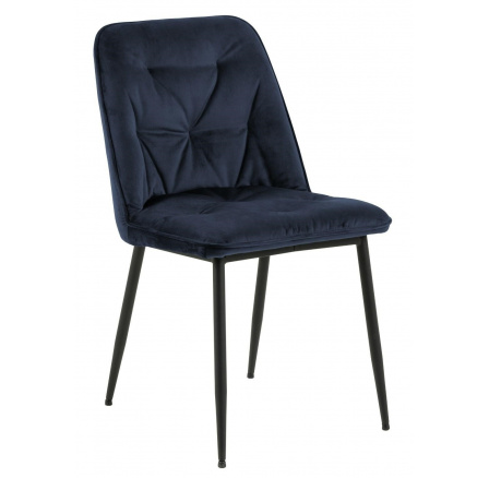 Štandardná stolička Brooke modrá