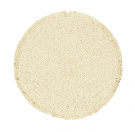 Prírodná podložka pod tanier 38 cm boho