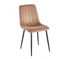 Stolička velvet cappuccino K17-FX