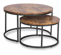 Sada stolíkov FIGO MAX Dub Rustikálny