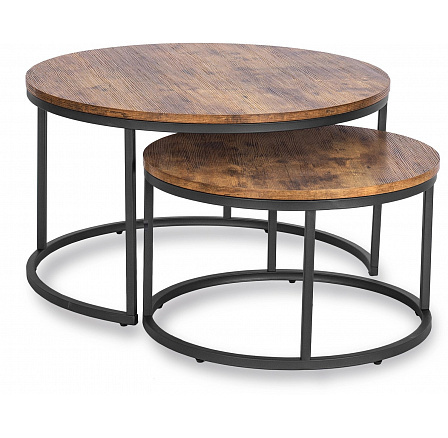 Sada stolíkov FIGO MAX Dub Rustikálny