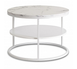 Stolík BEST Biely Mramor