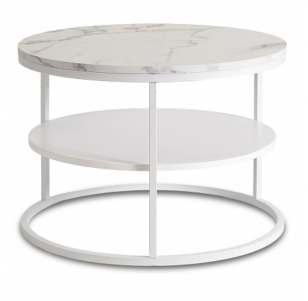 Stolík BEST Biely Mramor