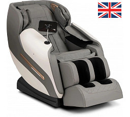 Masážne kreslo VX MAX Sivá Ekokoža Anglické Menu