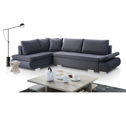 Rohová sedacia súprava Argon L sivá