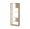 Regál SIGAL 592, Jackson hickory/Biela