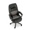 Kancelárske kreslo STEVEN, čierne / popolavo sivé