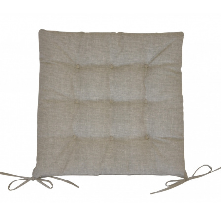 Sedák 9 prešitie - látka tmavo béžový melír