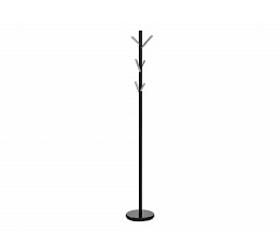 Vešiak ALLEN, Čierna/Chróm