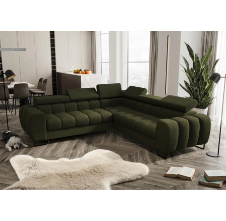 Rohová sedacia súprava ASPEN MAX 260x260 cm - zelená, pravá Rohová sedacia súprava ASPEN MAX 260x260 cm - zelená, pravá