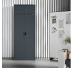 Nástavec na skriňu EVA Compact 800 x 380 x 400 mm, Antracitový