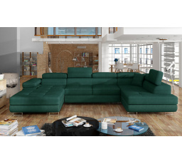 Sedacia súprava v tvare U RODRIGO, pravá Kronos 19