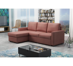 Rohová sedacia súprava Tomáš ružová