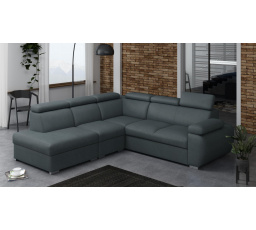Rohová sedacia súprava Bodie II ľavá sivá