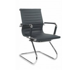 Kancelárske kreslo PRESTIGE SKID, čierne