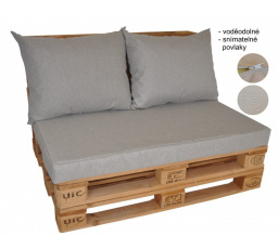 Podušky na paletový nábytok vodeodolné - látka Patio