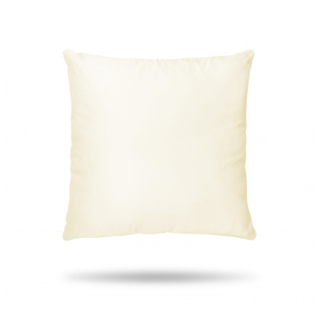 Bavlnená obliečka na vankúš svetlo žltá 50x70