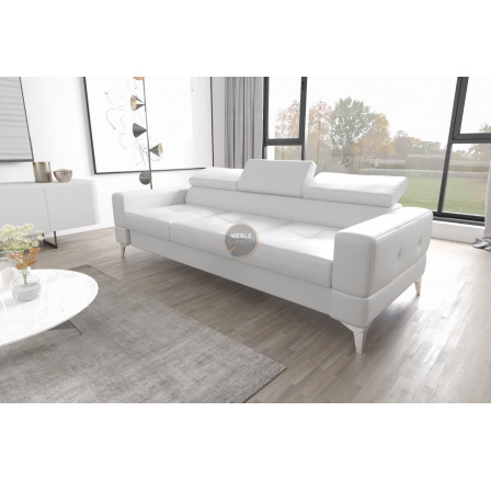 Sofa TOSCANIA III 250 cm - biela eko koža Sofa TOSCANIA III 250 cm - biela eko koža