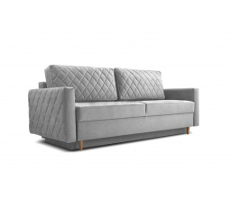 Pohovka rozkladacia LENOLA Sivá, Noel 26