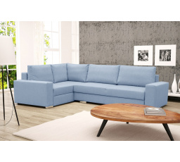 Rohová sedacia súprava Toro L svetlomodrá
