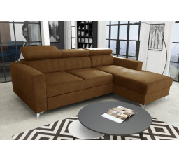 Rohová sedacia súprava Mildred P hnedá