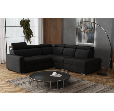 Sedacia súprava Petrit VIII pravá Kronos čierna Sedacia súprava Petrit VIII pravá Kronos čierna